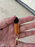 花虎日式花虎手机壳挂绳手机链手绳钥匙扣真皮钥匙绳门禁卡校卡绳手腕带便携手机带挂脖子长挂绳 橙色-植鞣皮 实拍图