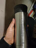 膳魔师（THERMOS）不锈钢保温杯男女茶杯车载便携水杯商务带茶隔可定制毕业礼物JMK 不锈钢色 470ml 实拍图