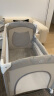 优乐博（ULOP）折叠婴儿床拼接床便携可移动宝宝床多功能新生儿摇摇床哄睡神器 升级抗菌面料免安装婴儿床豪华款 晒单实拍图