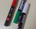 三菱（uni）POSCA系列马克笔（极细）彩色海报广告记号笔标记笔办公绘画手绘涂鸦笔 PC-1M 柔和色系 8色套装 实拍图