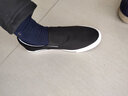 回力春季帆布鞋男一脚蹬鞋子老北京布鞋男士休闲懒人加绒豆豆鞋男 黑色HL903 42 实拍图
