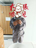 佰众益（BAIZHONGYI）夏季薄款劳保工作服装男士迷彩服套装男纯棉电焊工装外套透气耐磨 灰色薄款纯棉套装 XL (175) 适合125-145斤 实拍图