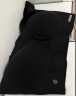 氧心（YANGXIN）果冻胶无尺码吊带背心式运动文胸女士内衣女无痕无钢圈聚拢胸罩  高级黑+海棠红（背心款） 均码（A-C/90-140斤） 实拍图