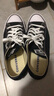 匡威（Converse）经典帆布鞋男 AllSTAR 透气休闲鞋子 黑色运动板鞋女 101001 41 实拍图