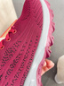 新款老人鞋女士春秋闰月妈妈鞋中老年健步鞋男软底网面休闲运动鞋 2901枣红女四季款轻便舒适 40 标准尺码 实拍图