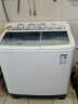 小天鹅12公斤洗衣机半自动 双桶双缸 家用大容量商用家用老式波轮TP120-S998 晒单实拍图