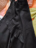 衣香丽影慵懒风针织衫女设计感不对称拼接法式上衣 经典黑  M 晒单实拍图