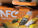 农夫山泉 100%NFC果汁饮料 300ml*12瓶（6瓶橙汁+6瓶芒果混合汁）缤纷礼盒 实拍图