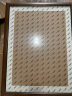 汉傲 实木大相框画框挂墙创意照片框像框海报框定制 棕色烫金线 32寸（可放尺寸60x80厘米） 晒单实拍图