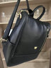 金狐狸（FOXER）头层牛皮双肩包包女士2023新款时尚休闲大容量多功能防盗背包潮 黑色 实拍图