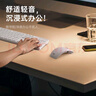 W&P无线蓝牙三模鼠标人体工学商务办公轻量化便携静音可充电适用苹果华为微软台式笔记本电脑wp 迷雾紫【拱形抓握丨健康护腕丨舒适静音】 实拍图