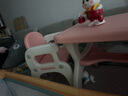 幼贝臣儿童桌椅套装幼儿园宝宝吃饭家用玩具游戏桌男女孩元旦节新年礼物 实拍图