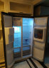 达米尼（Damiele）571L全自动制冰冰箱双开门变频无霜吧台对开门冰吧家用大容量电节能电冰箱 皇家灰（水龙头款） 实拍图
