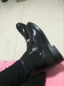 赫升隐形内增高女靴短靴冬季时尚切尔西靴英伦布洛克雕花女鞋7CM 黑色W72W113K033D 39 晒单实拍图