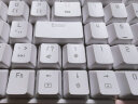 黑爵（AJAZZ）AK692三模热插拔机械键盘 全键热插拔 单光 69键带数字键区 支持多设备连接 白色茶轴 实拍图