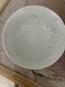 富玉景德镇陶瓷碗中式高档餐具纯素玲珑盘子家用菜盘散件送礼礼物 玉牡丹 饭匙 实拍图
