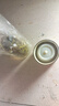 滢涴一键开启双层玻璃杯开盖车载水杯男士开合速开茶杯茶水分离杯子 一键开盖高雅黑  400ML 400ml 实拍图
