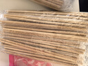 佳茉 一次性筷子50双碳化竹筷子24CM商用酒店饭店餐馆野营家用外卖 实拍图