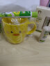 马博士儿童漱口杯刷牙杯婴儿牙刷杯子宝宝洗漱牙刷杯可爱卡通 小鸭黄色 实拍图