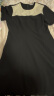 玖姿·安娜蔻Bling闪光拼接赫本风收腰轻礼服连衣裙女2024夏季新款 素黑 XL 晒单实拍图