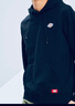 Dickies 卫衣男女同款 印花连帽卫衣 毛圈布休闲上衣8874 黑色 M 实拍图