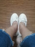 回力（Warrior）官方帆布鞋女鞋秋季百搭低帮板鞋子女士学生运动休闲小白鞋白色38 实拍图