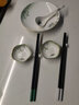 玛戈隆特 骨瓷餐盘面碗汤盘汤碗鱼盘勺子餐具散件配套 19CM禅意汤盘 实拍图