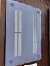 帝伊工坊适用于苹果电脑保护壳macbook笔记本外壳M2壳子air13皮套M5新款pro16英寸13.3保护套 诗意蓝-奶油保护壳【配同色键盘膜+防尘塞】 老款Air13 (A1369/1466) 实拍图
