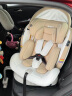 初婴贝儿童安全座椅汽车用0-4-12岁婴儿宝宝车载可坐可躺i-Size认证 香槟白 175°躺 支撑腿 360度旋转 晒单实拍图