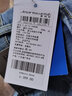 真维斯（Jeanswest）牛仔裤男修身2026夏季棉弹时尚男裤牛仔小脚长裤子男蓝色30 实拍图