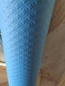 李宁（LI-NING）瑜伽垫 云彩系列NBR材质10mm加厚80cm加宽双面专业体位线防滑初学男女健身垫子 LBDM736蓝色 实拍图