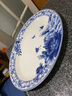 煜乾鱼盘餐盘盘子大号12英寸微波炉适用景德镇陶瓷骨瓷椭圆形青花瓷 实拍图