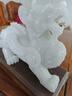 御祥阁天然玉石貔貅摆件高端摆件客厅办公室装饰乔迁新居礼品开业礼物 高端汉白玉款招财貔貅小号单个 实拍图