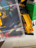 稳斯坦 W305 彩色带提手收纳箱 周转箱储物箱盒杂物工具带盖整理盒箱 透明27L 实拍图