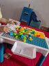 麦格萌（MAIGEMENG）儿童积木桌玩具男孩女孩宝宝大颗粒积木拼装1-3-6岁新年生日礼物 大号桌+1椅+190大颗粒+4增高收纳 实拍图
