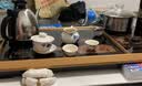 金灶（KAMJOVE） 钢化玻璃茶盘排水功夫茶具套装自动上水电热水壶茶台家用 L-510 搭配K9炉、茶具、茶水桶 实拍图