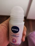 妮维雅（NIVEA）女士爽身走珠液温和香体露干爽腋下抑汗净味不黏腻新年礼物送女友 女士走珠（干爽+莹彩）50ml*2 实拍图