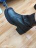 天美意女靴加绒女切尔西靴奶皮靴时尚女鞋 实拍图