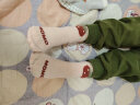 爱宝适婴儿袜子宝宝学步地板袜毛圈加厚防滑底儿童早教袜3双装M码S743 实拍图