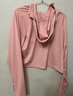 无印良品（MUJI）【防紫外线】 女式 拉链连帽衫防晒衣服外套BB12CC3S 粉红色 UPF:40+ 均码（160/84A） 实拍图