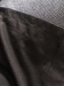 Cszxx大码衬衫男加肥加大胖子宽松纯色防皱免烫长袖衬衣 职业装 黑色 3XL（44）适合180-200斤 实拍图