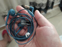 铁三角 C200iS 立体声入耳式耳机 手机耳机 电脑游戏耳机 带麦可通话 苹果安卓通用 蓝色 实拍图