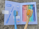 亲享彩虹细齿洁净宽薄护龈软毛牙刷缓解敏感呵护牙龈盒装牙刷6支 实拍图