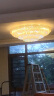 思洛迪 客厅灯LED吸顶灯 现代简约水晶灯长方形灯具灯饰 长1.2米宽80高40 三层 遥控三色 晒单实拍图