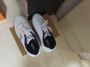 合季曼仕保宝罗潮流男鞋休闲鞋子男轻盈舒适男士运动鞋男户外旅游波鞋 白色 43 实拍图