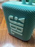 JBL GO3 音乐金砖三代 便携式蓝牙音箱 低音炮 户外音箱 迷你小音响 极速充电长续航 防水防尘 薄荷青 实拍图