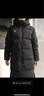 匹克驭雪长款羽绒服男夏季新款三防科技通勤学生长款过膝连帽外套 黑色 3XL 实拍图