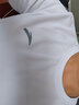 安踏短袖男士运动t恤宽松夏季新款上衣透气薄款休闲运动服夏装体恤男 7139安踏白 L 175 实拍图
