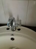 明哲黄铜面盆单冷龙头 洗手盆 洗脸盆 台下盆 陶瓷盆单冷水龙头 单水龙头无进水管 实拍图
