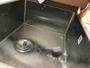 科勒（KOHLER）厨房水槽单槽手工晶钻斯莱不锈钢台下厨盆洗碗盆洗菜盆洗手池  97830单槽+24337抽拉龙头 实拍图